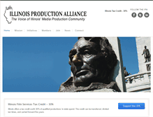 Tablet Screenshot of illinoisproduction.org
